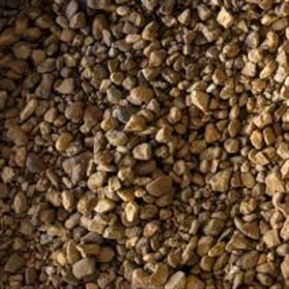 1/2 in Brown River Rock decorative stone for landscaping, delivered in South Florida